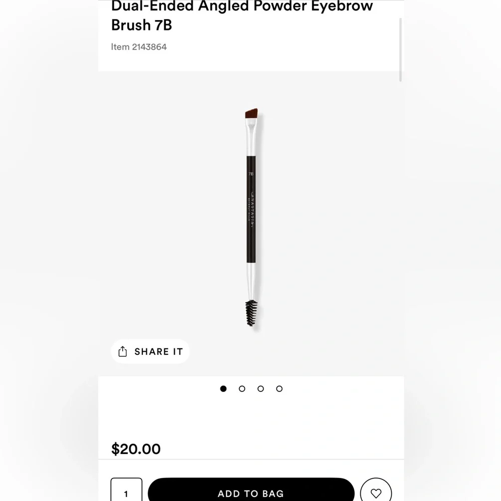 5 Makeup Brush Bundle(Anastasia Beverly Hills, Eco Tools, Glamierre, F.A.R.A.H.)
